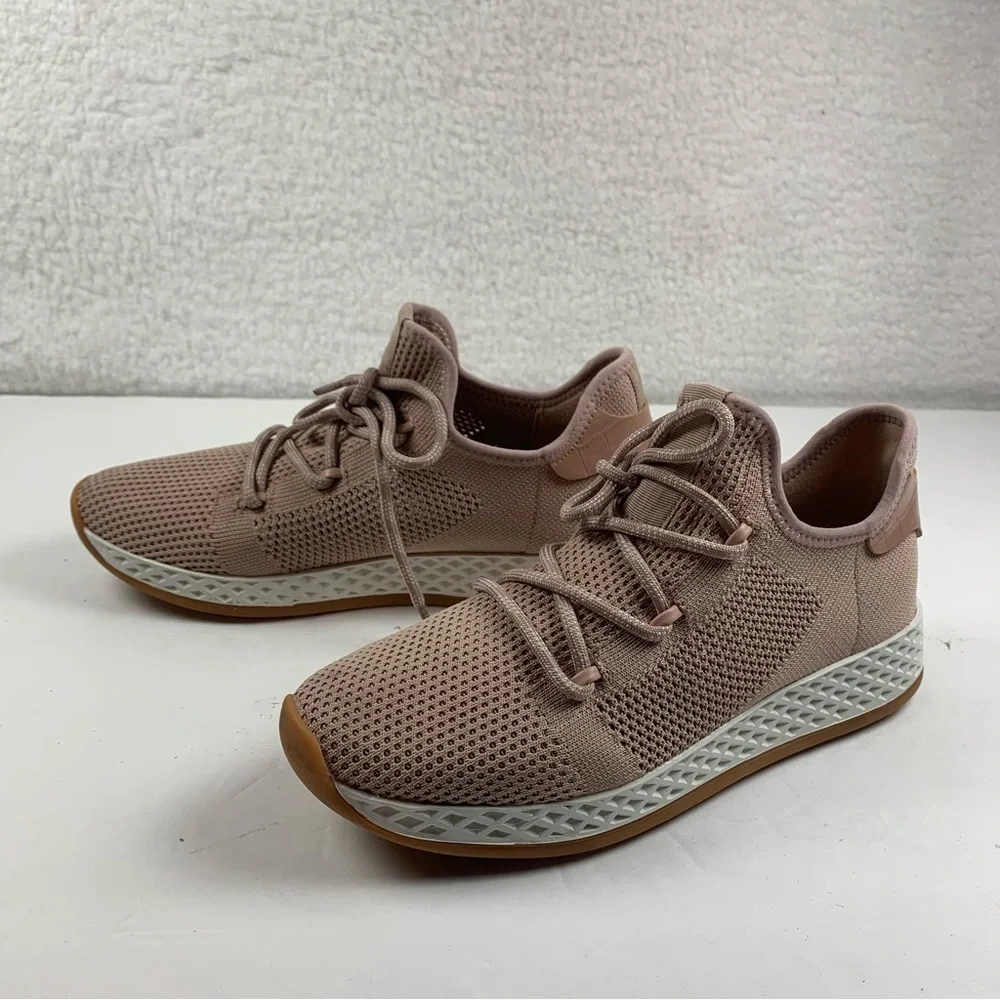 Urban Sport J/Slides Gabby Stretch Knit Sneakers Womens Shoes 8 M Pink‎ 7624